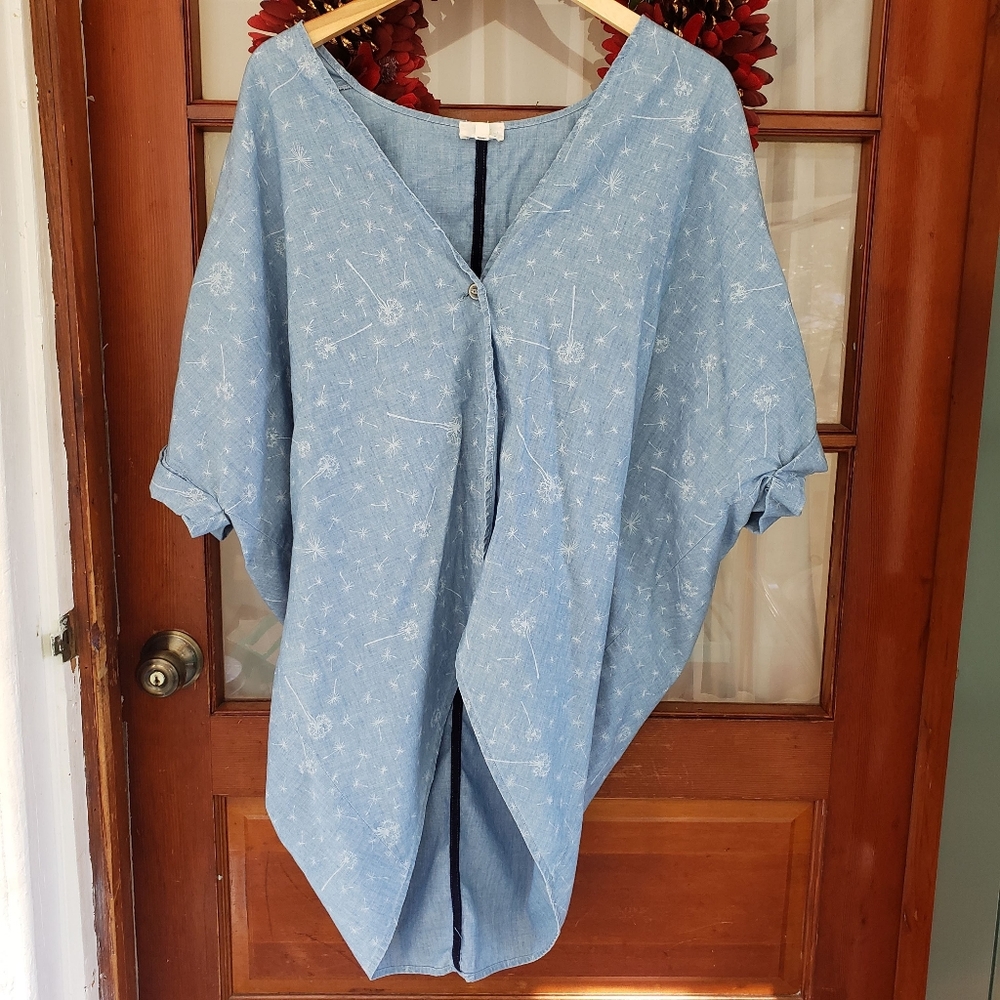 Oversized AG Adriano Goldschmied Top - Picture 1 of 8